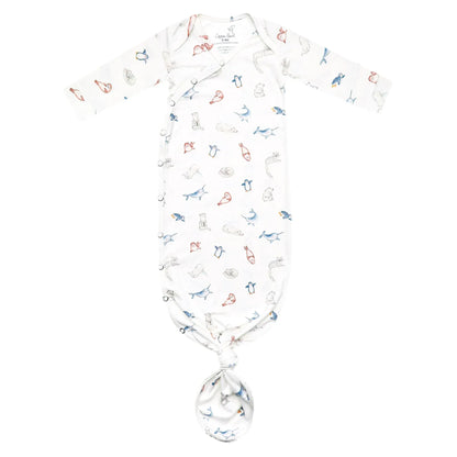 Arctic Wonder Knotted Gown Copper Pearl Lil Tulips