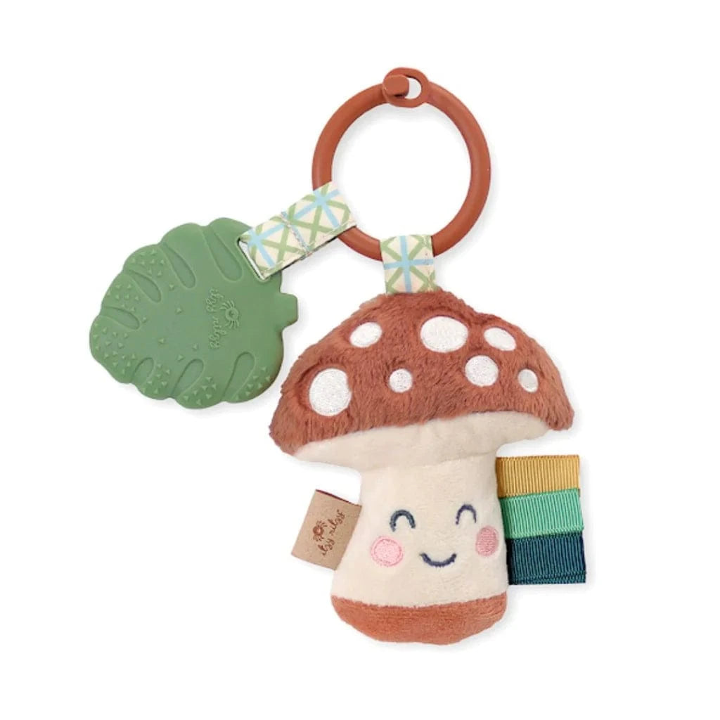 Ash the Mushroom Itzy Pal™ Plush + Teether Itzy Ritzy Pacifiers & Teethers Lil Tulips
