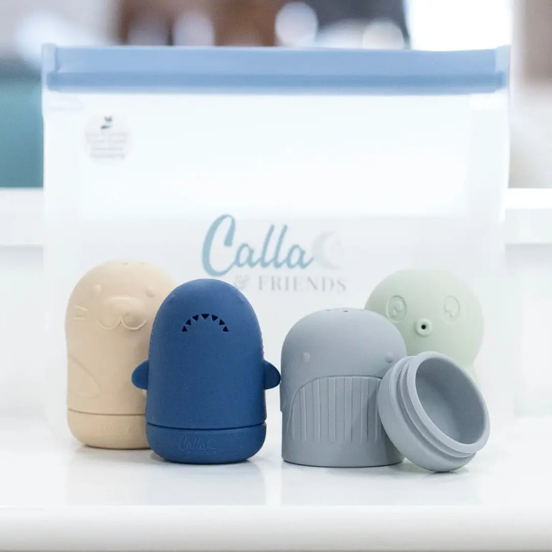 Asher's Ocean Bath Toys Calla & Friends Lil Tulips