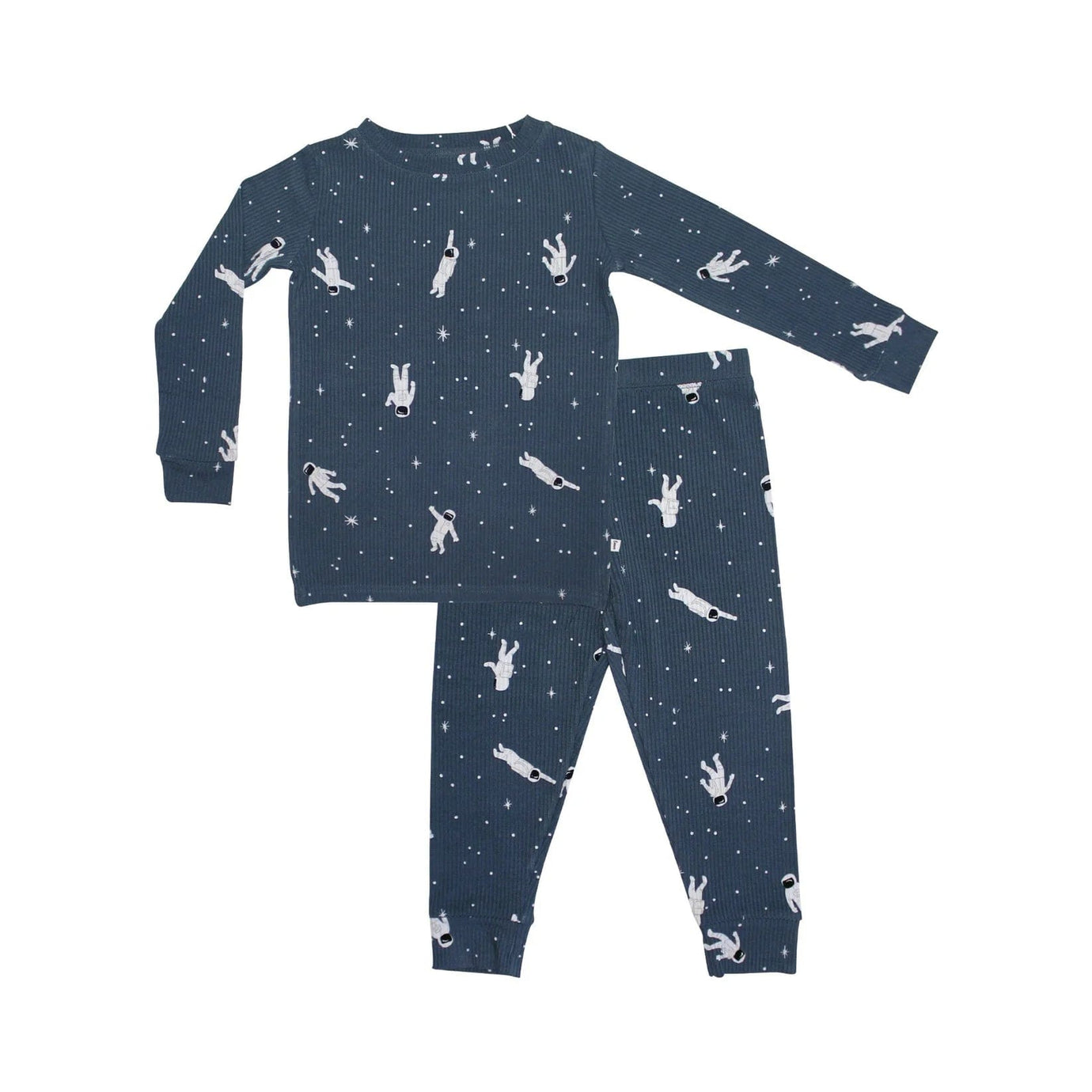 Astronauts Ribbed Two-Piece Set Brave Little Ones Lil Tulips