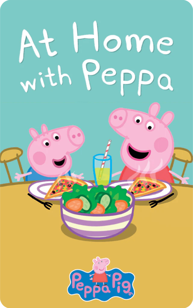 At Home With Peppa - Audiobook Card Yoto Lil Tulips