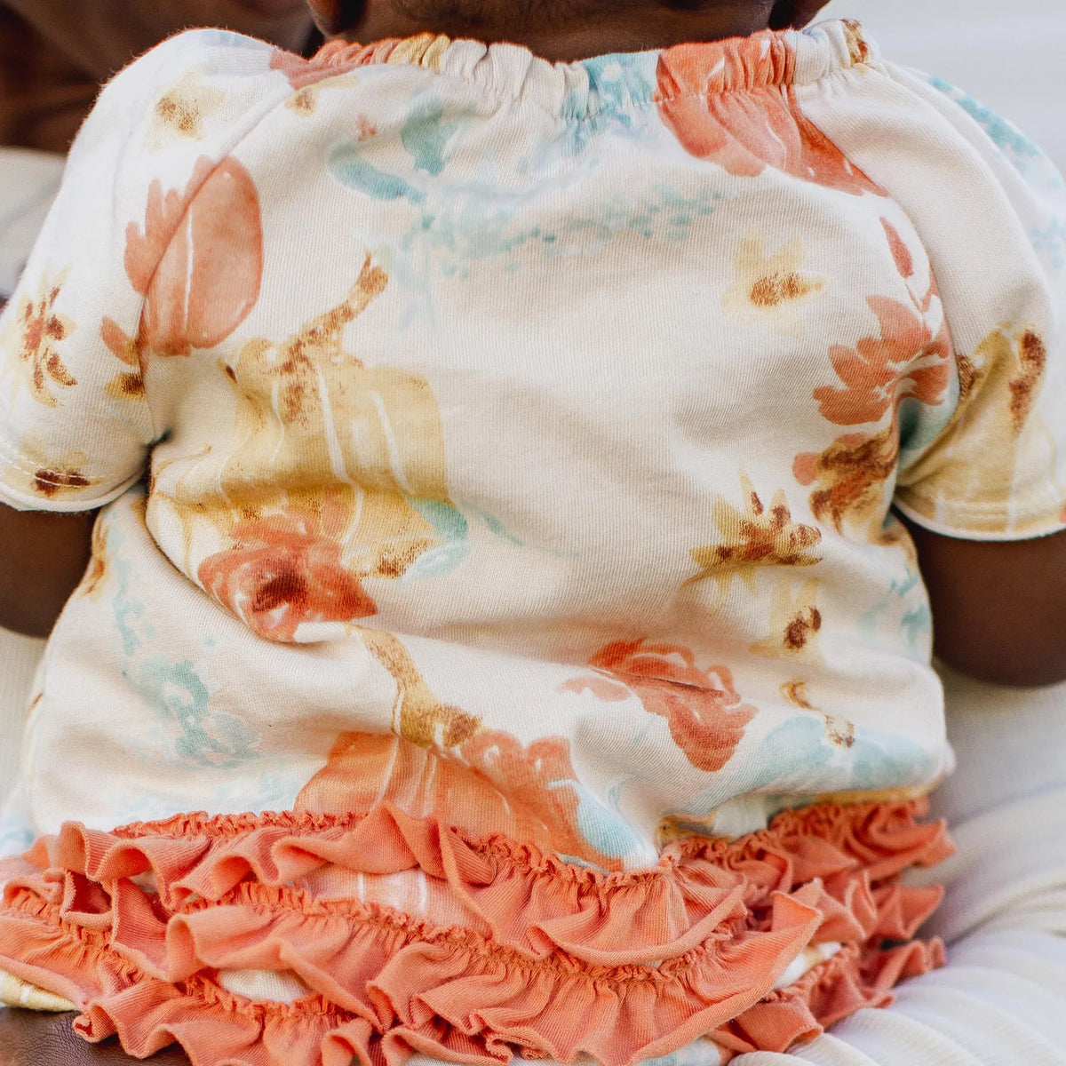 Autumn Beauty Jumpsuit Burt's Bees Baby Lil Tulips