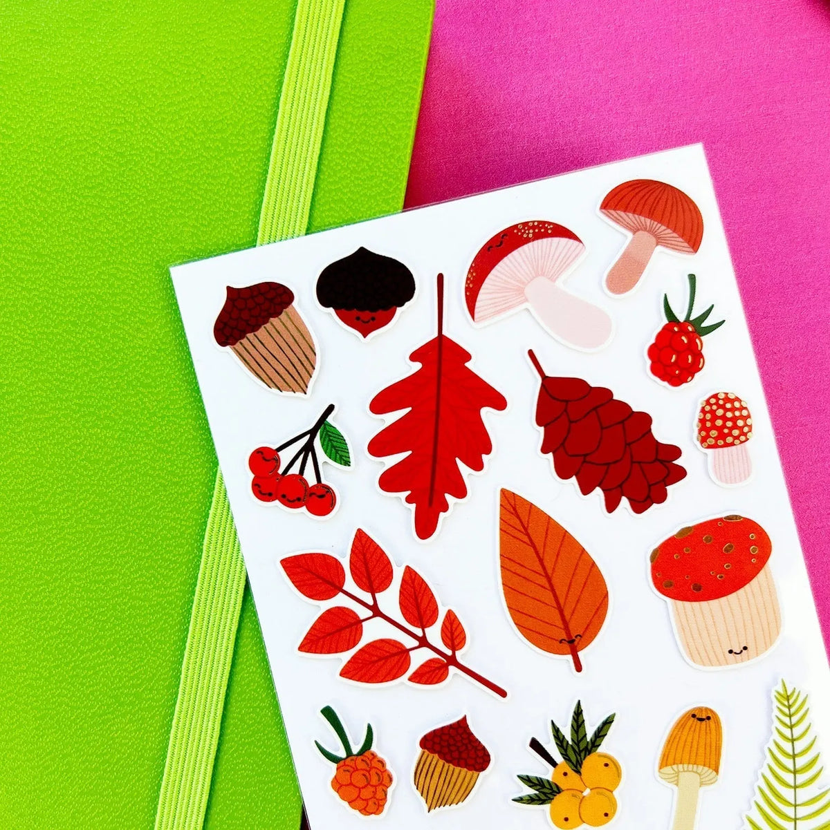 Autumnal Ombre Stickers Pipsticks Lil Tulips