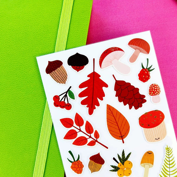 Autumnal Ombre Stickers Pipsticks Lil Tulips