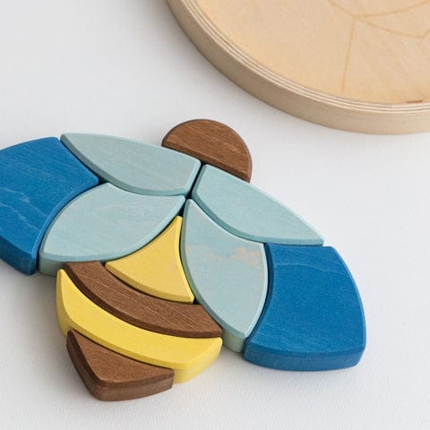 AVDAR Bee Puzzle Block AVDAR Lil Tulips