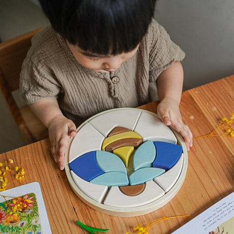AVDAR Bee Puzzle Block AVDAR Lil Tulips