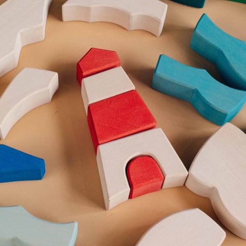 AVDAR Lighthouse Puzzle Block AVDAR Lil Tulips