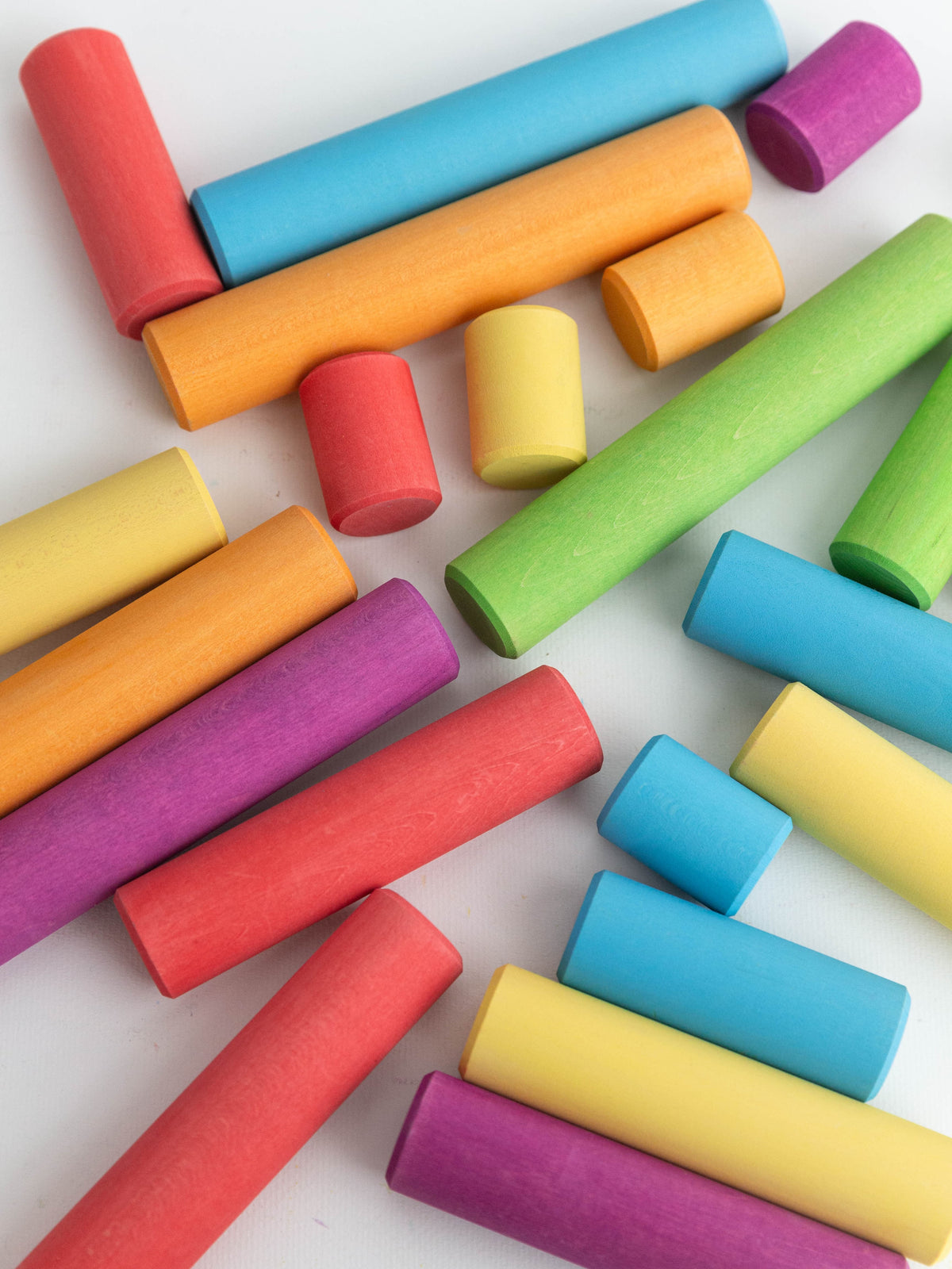 AVDAR Rainbow Cylinder Blocks - Classic AVDAR Lil Tulips