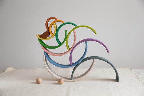 AVDAR Rainbow Stacker - Four Seasons Large AVDAR Lil Tulips