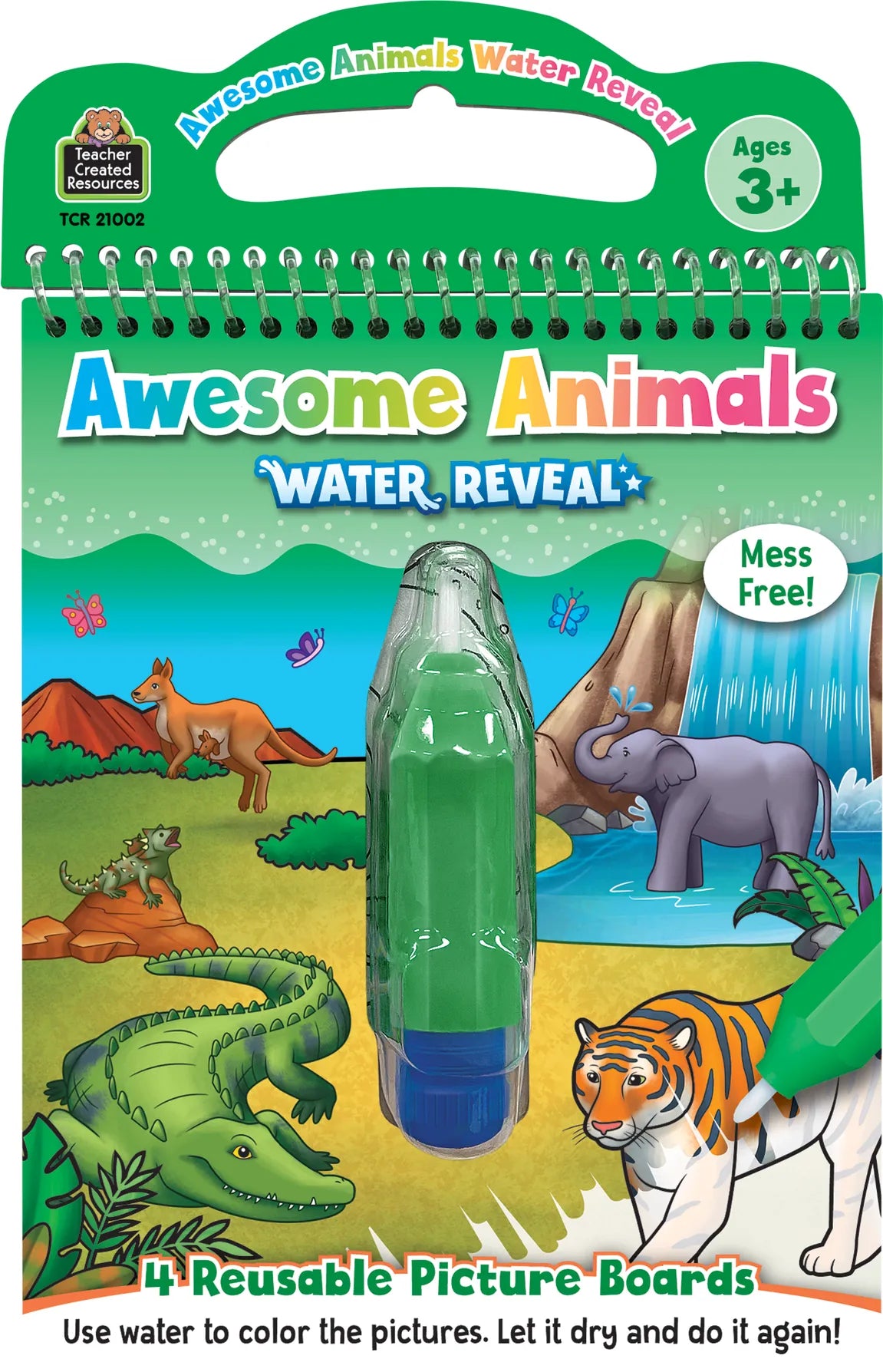 Awesome Animals Water Reveal Teacher Created Resources Lil Tulips