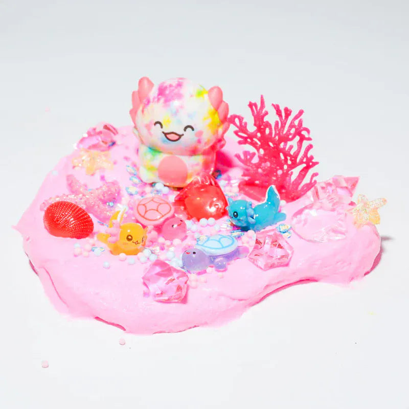 Axolotl Butter Slime Play Play Dough Lil Tulips