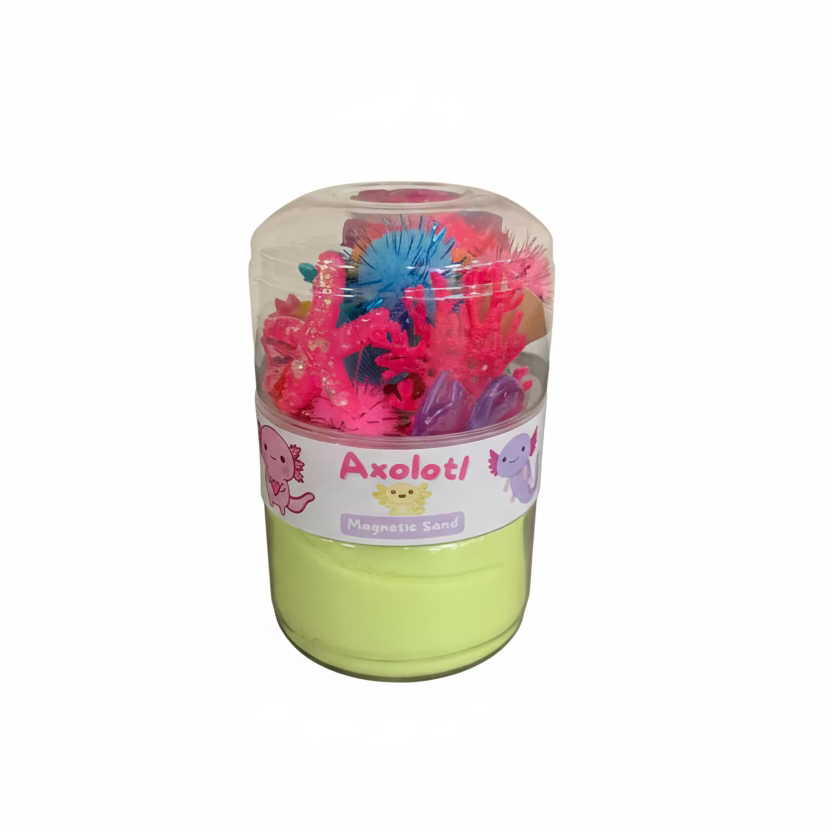 Axolotl Sand Jar Play Play Dough Lil Tulips