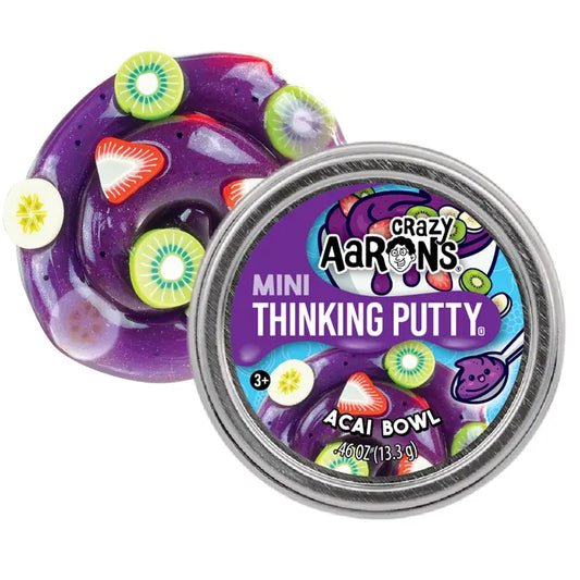 Mini Acai Bowl - 2" Thinking Putty Tin