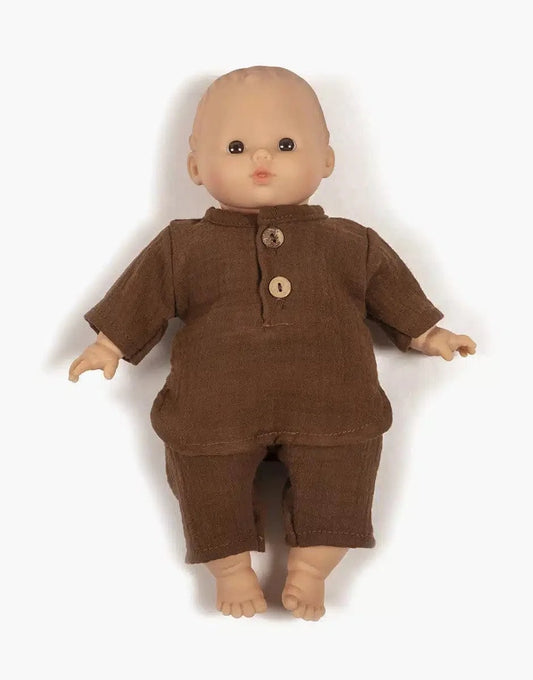 Babies Clothing: Andrea Set Cotton Gauze- Coco Minikane Dolls Lil Tulips