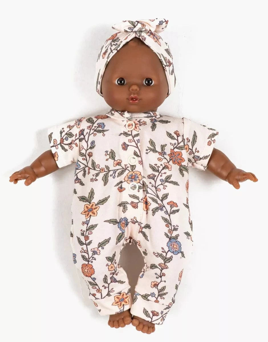 Babies Clothing: Lili Jumpsuit Set in Gisèle Minikane Lil Tulips