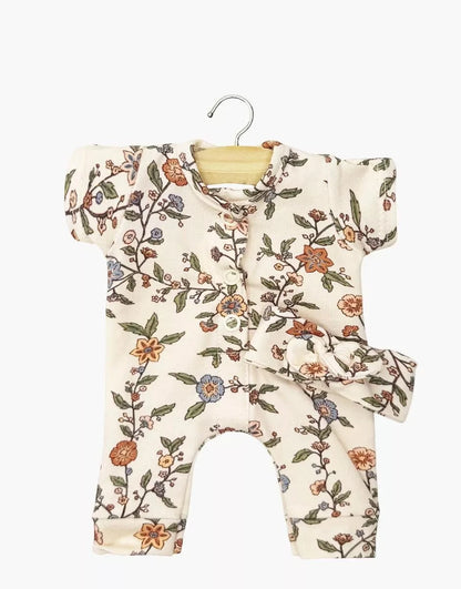 Babies Clothing: Lili Jumpsuit Set in Gisèle Minikane Lil Tulips
