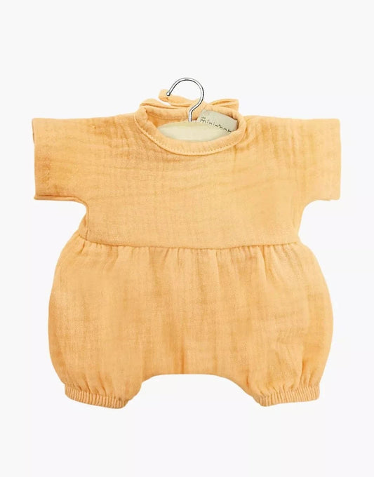Babies Clothing: Noa Romper in Apricot Minikane Dolls Lil Tulips