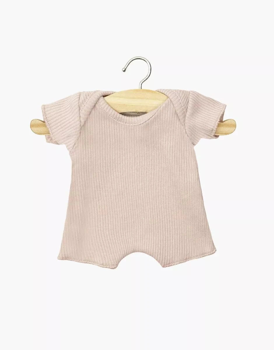 Babies Clothing – Orchid Pink shorty bodysuit Minikane Lil Tulips