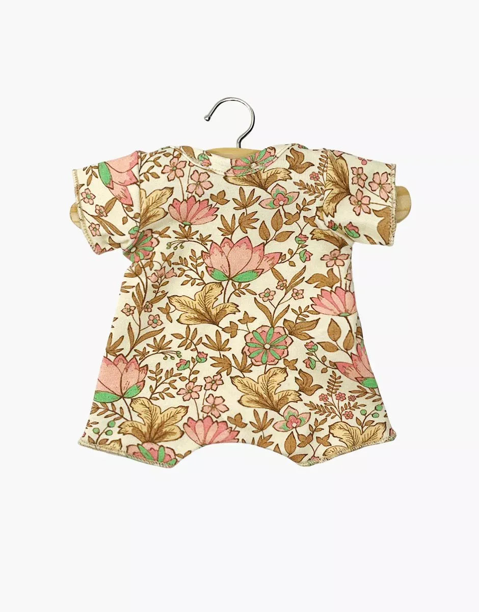 Babies Clothing: Pink Floral Shorty Minikane Lil Tulips