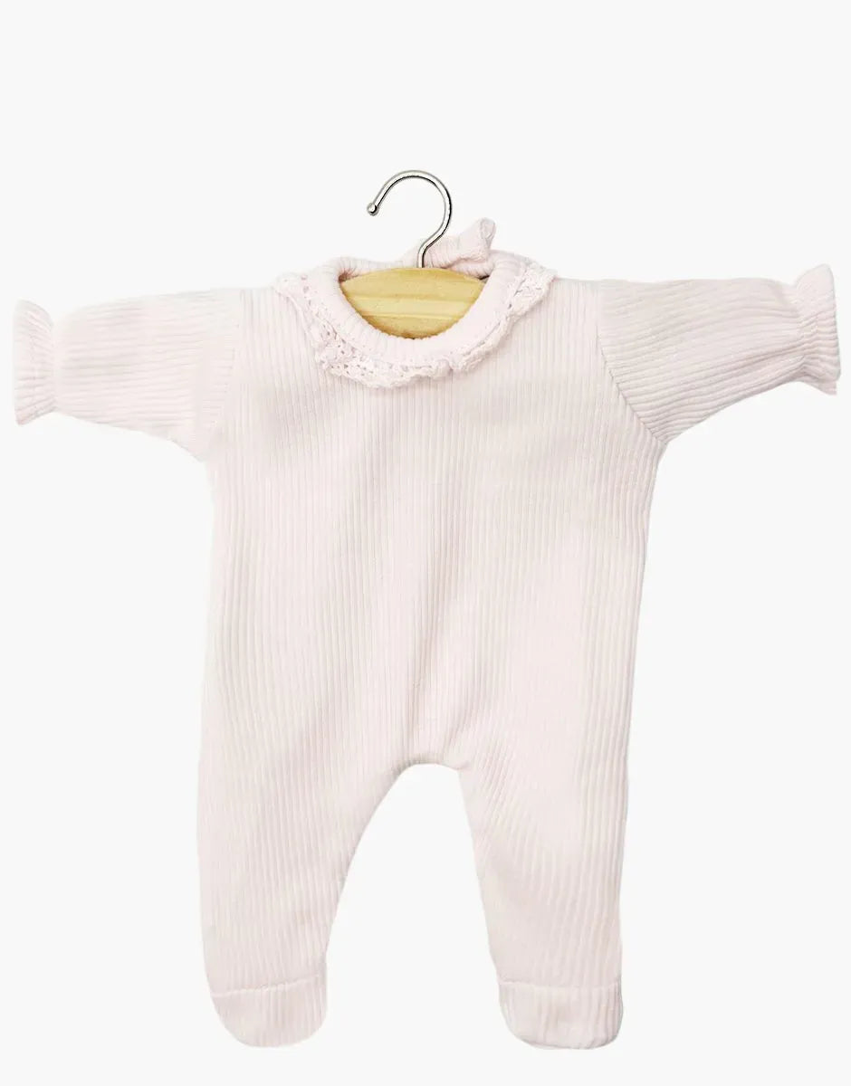 Babies Clothing: Sleep Well Corentin Pastel Pink LACE Minikane Lil Tulips