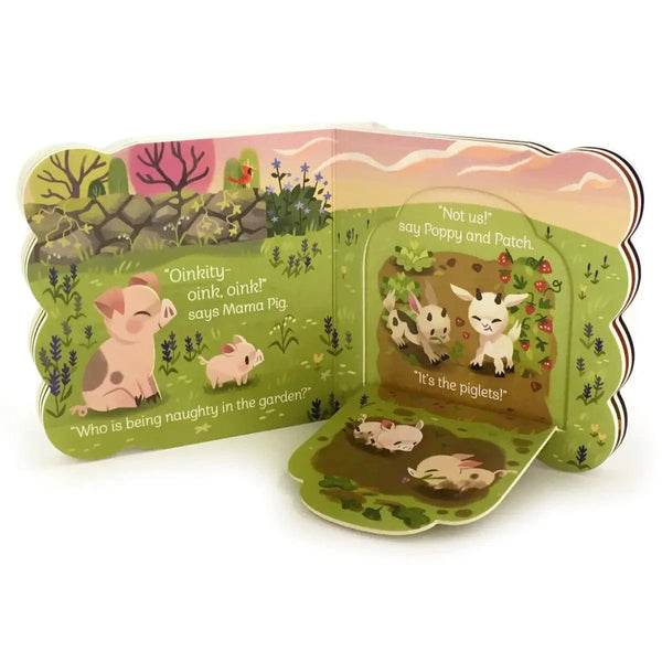 Babies On the Farm Lift-A-Flap Board Book Cottage Door Press Books Lil Tulips