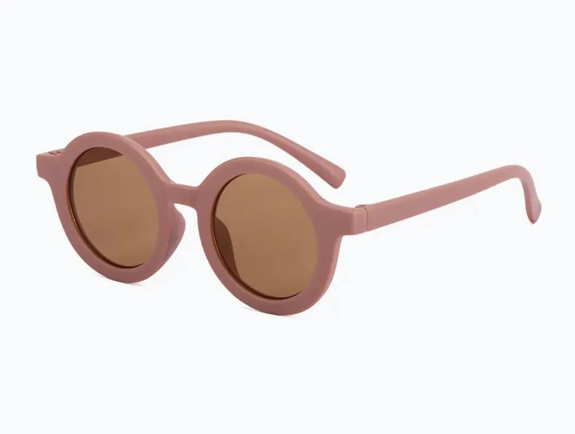 Baby and Toddler Retro Sunnies - Mauve Boho + Babe Lil Tulips