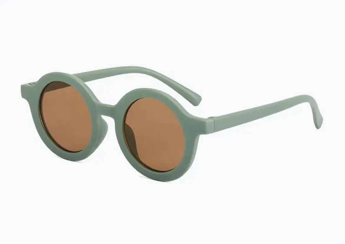 Baby and Toddler Retro Sunnies - Sage Boho + Babe Lil Tulips