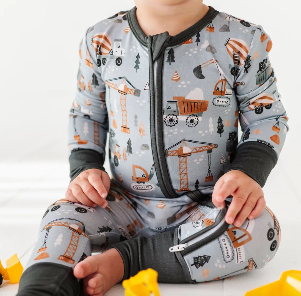 Baby Bamboo Pajamas - Bamboo Sleeper - Mason Bird & Bean Lil Tulips