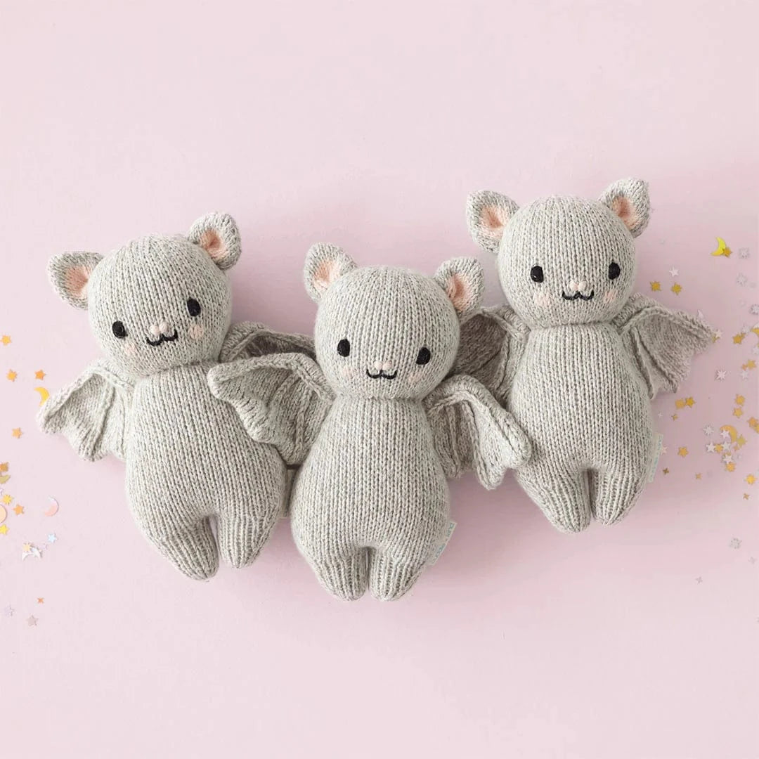 Baby Bat Grey cuddle+kind Lil Tulips
