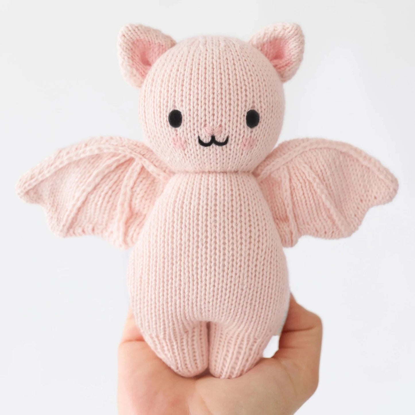 Baby Bat Powder Pink cuddle+kind Lil Tulips