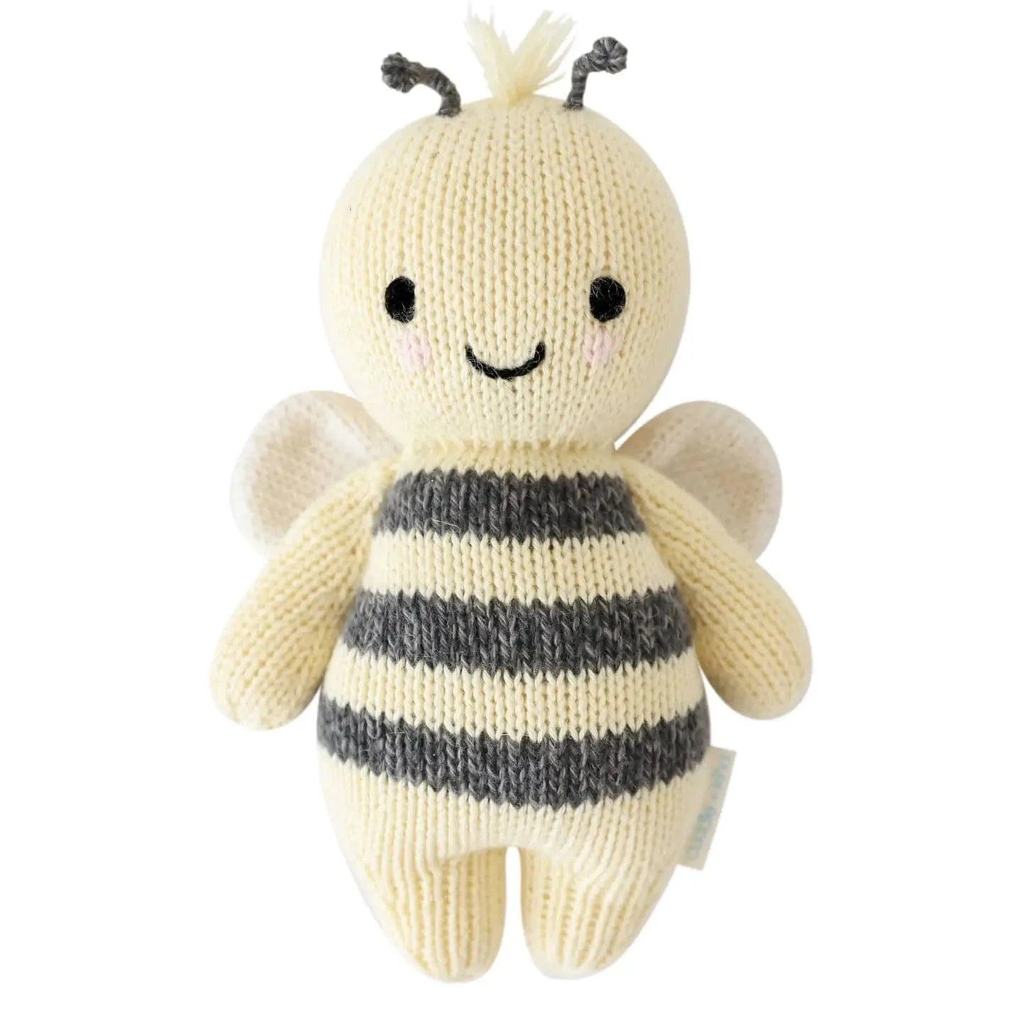 Baby Bee Hand Knit Doll - 7" cuddle+kind Lil Tulips