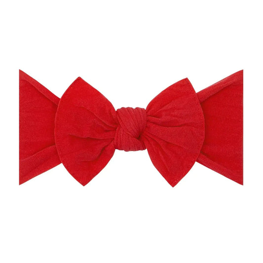 Baby Bling® the Original Knot Headband - Cherry Red Baby Bling Bows Headbands Lil Tulips