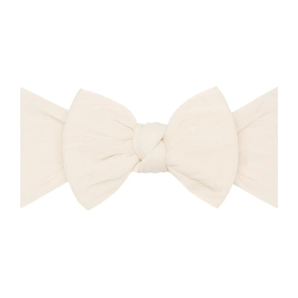 Baby Bling® the Original Knot Headband - Oatmeal Baby Bling Bows Headbands Lil Tulips