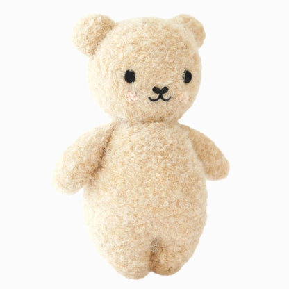 Baby Bouclé Bear (Honey) Hand Knit Doll - 7" cuddle+kind Lil Tulips