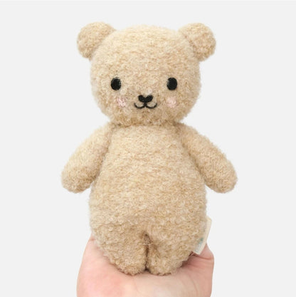 Baby Bouclé Bear (Honey) Hand Knit Doll - 7" cuddle+kind Lil Tulips