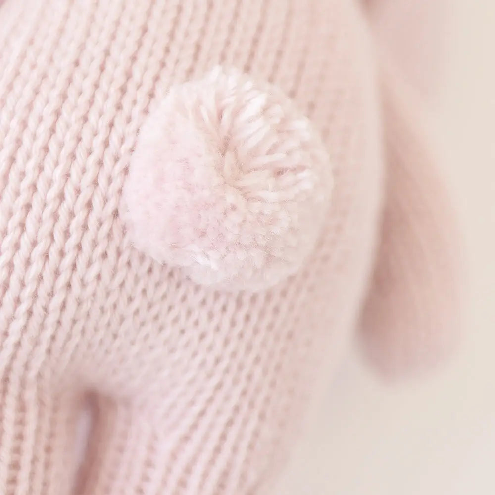 Baby Bunny Lilac Hand Knit cuddle+kind Lil Tulips