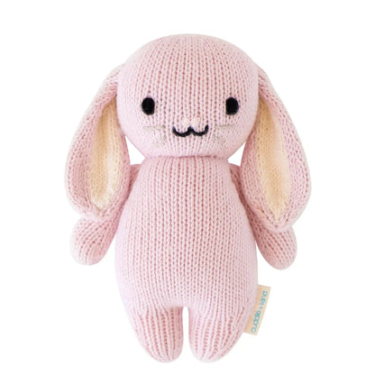 Baby Bunny Lilac Hand Knit cuddle+kind Lil Tulips