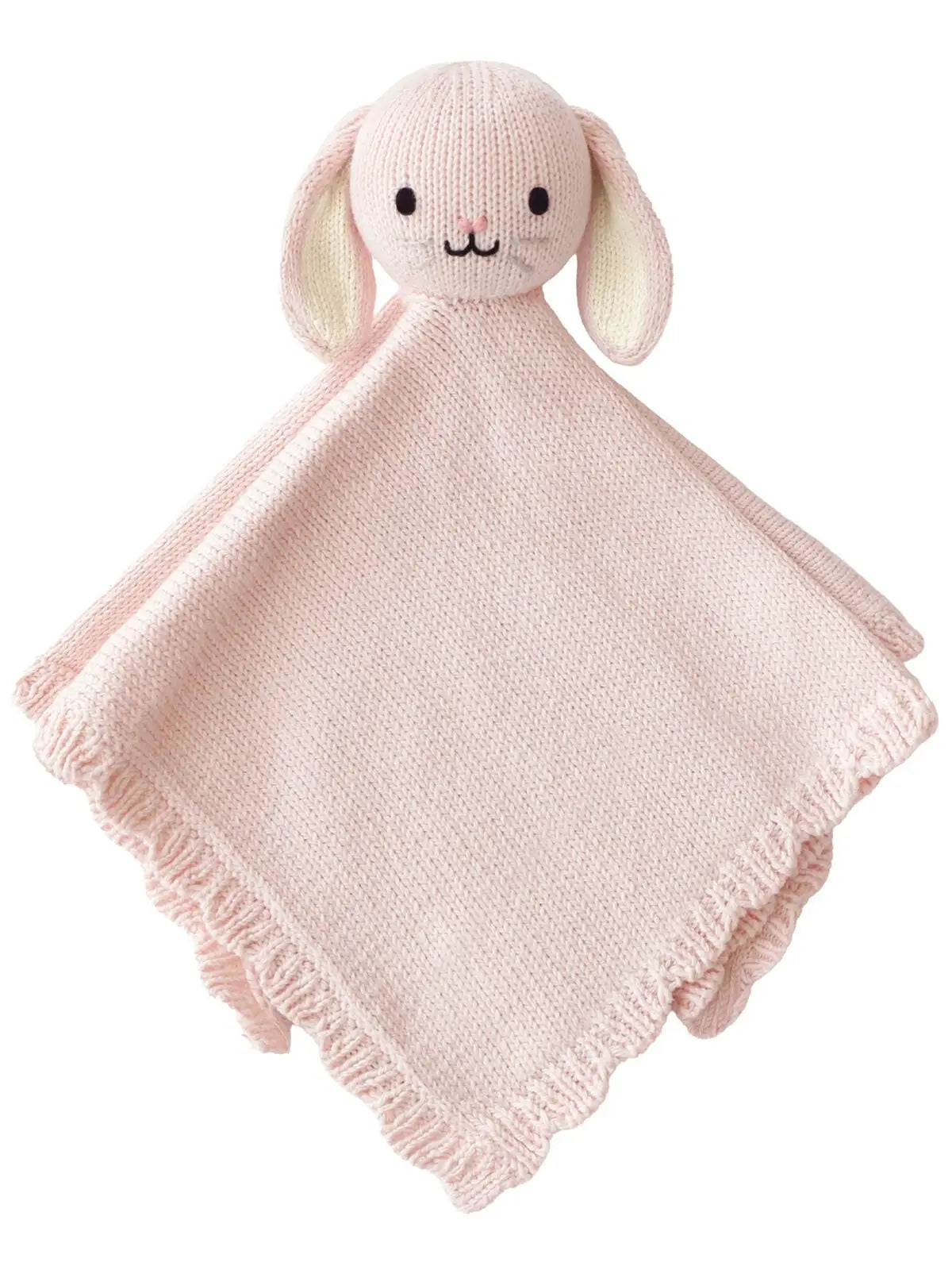 Baby Bunny Lovey (Blush) cuddle+kind Lil Tulips