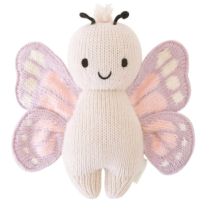 Baby Butterfly Hand Knit Doll - 7" cuddle+kind Lil Tulips