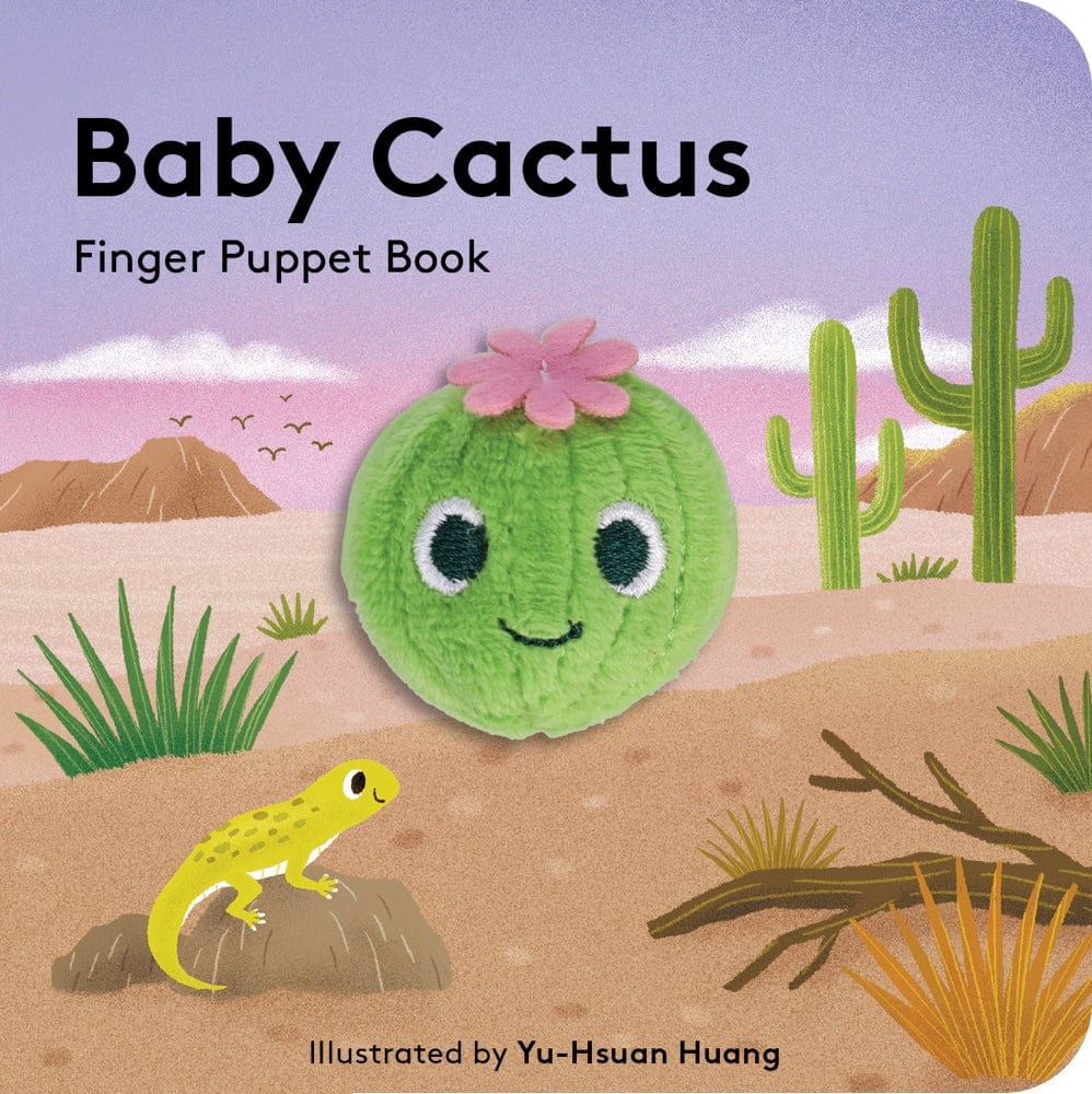 Baby Cactus: Finger Puppet Book Chronicle Books Lil Tulips