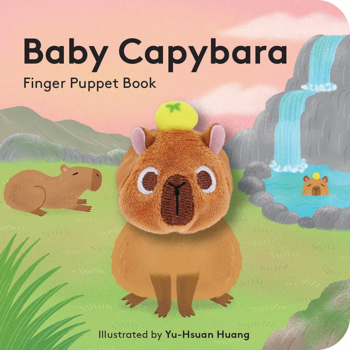Baby Capybara Finger Puppet Book Chronicle Books Lil Tulips
