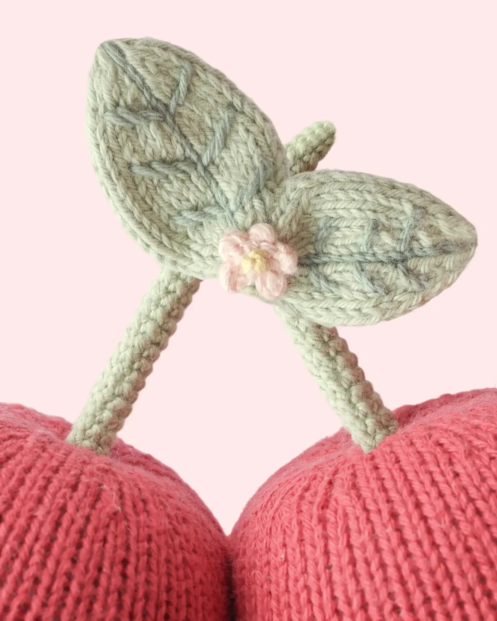 Baby Cherries Hand Knit cuddle+kind Lil Tulips
