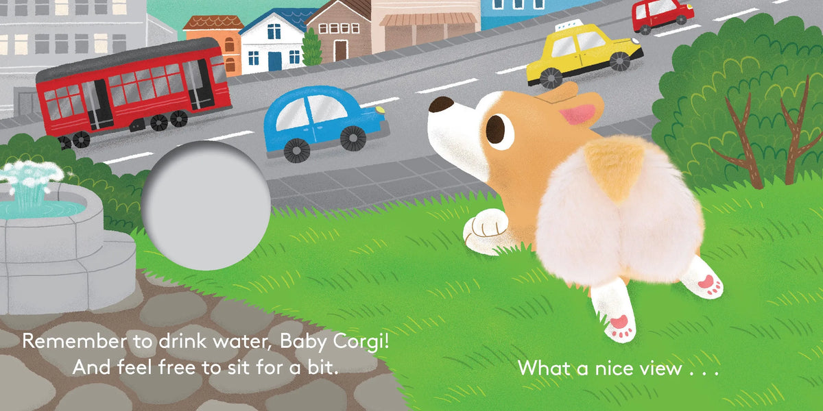 Baby Corgi Butt Finger Puppet Book Chronicle Books Lil Tulips