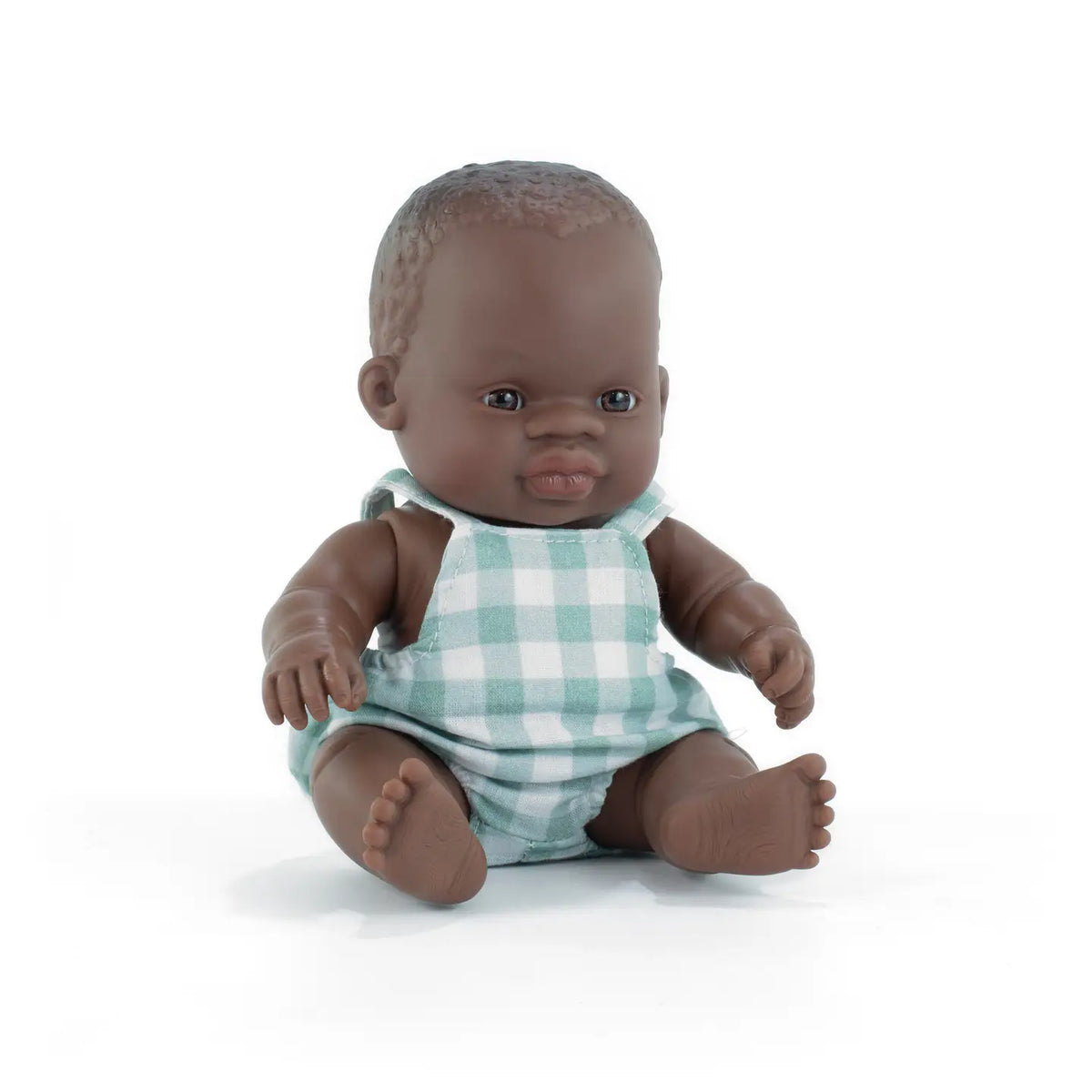 Baby Doll African Boy 8¼" Miniland Lil Tulips