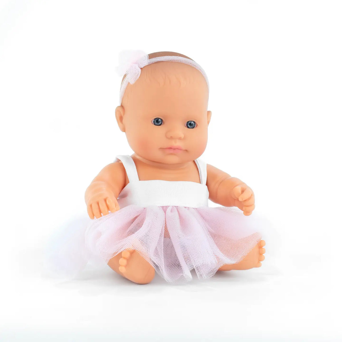 Baby Doll Caucasian Girl 8¼" Miniland Lil Tulips