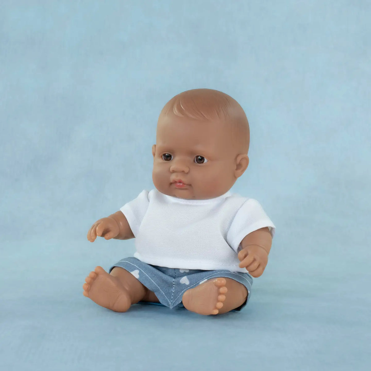 Baby Doll Hispanic Boy 8¼" Miniland Lil Tulips