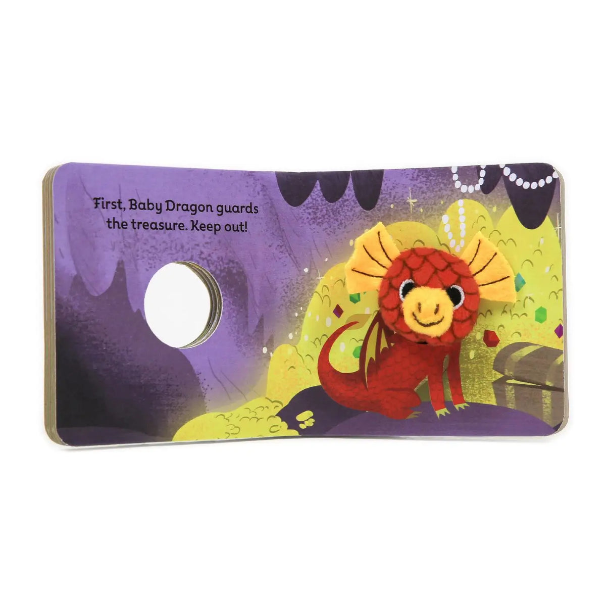Baby Dragon: Finger Puppet Board Book Chronicle Books Lil Tulips