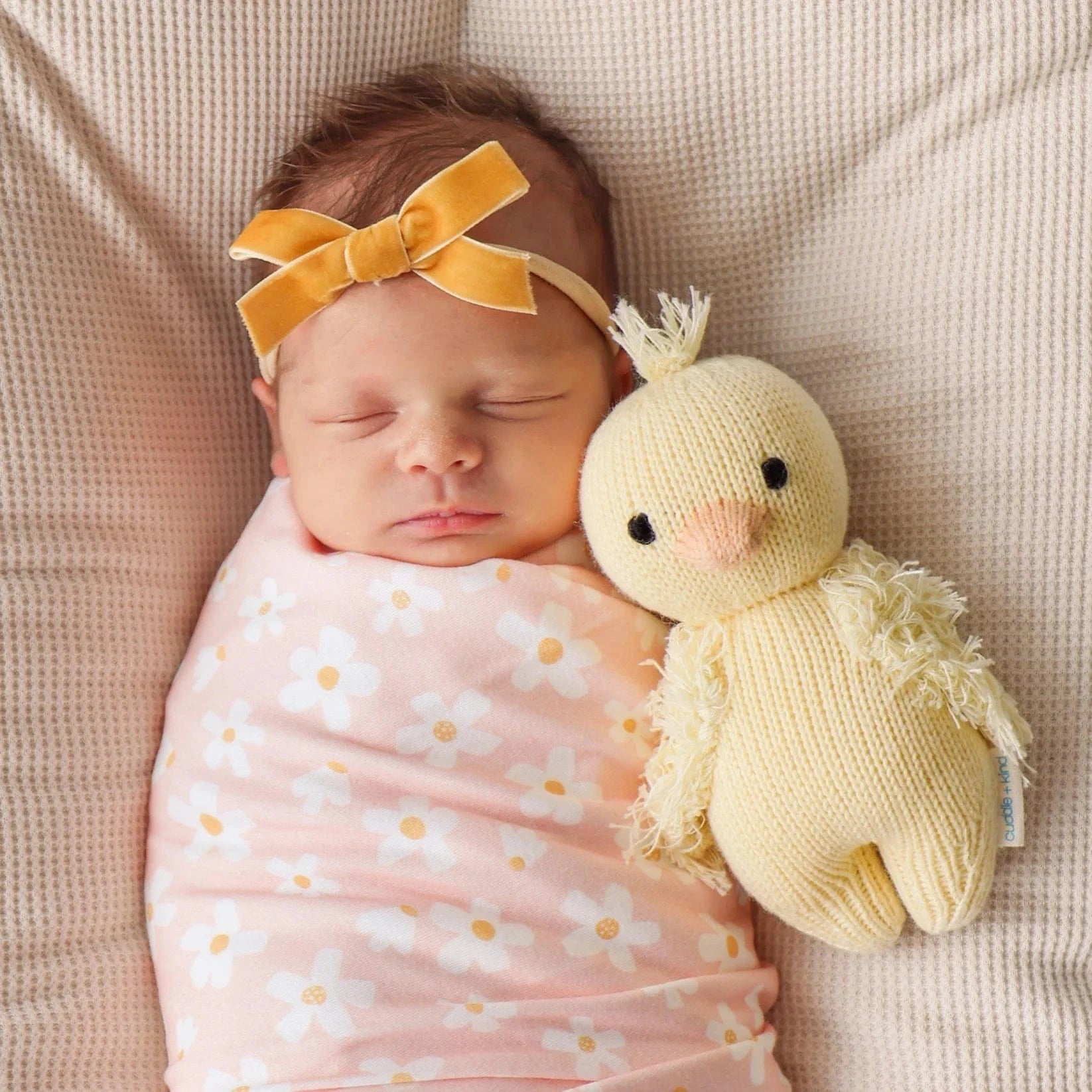 Baby Duckling Hand Knit cuddle+kind Lil Tulips