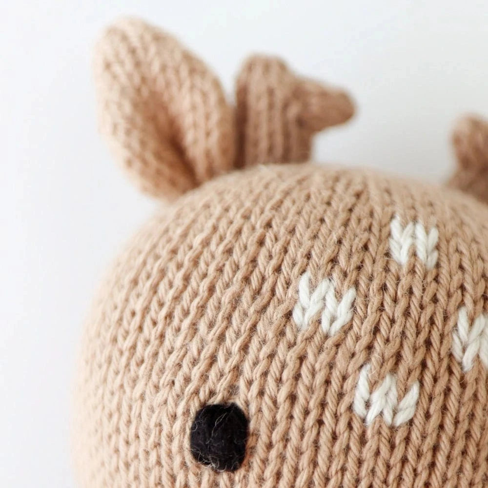 Baby Fawn Hand Knit Doll - 7" cuddle+kind Lil Tulips