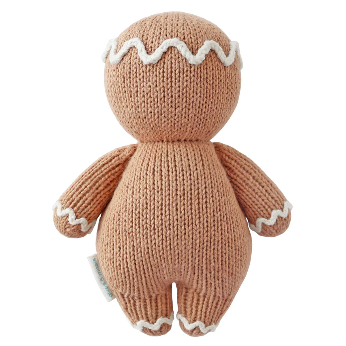 Baby Gingerbread (candy swirl) Hand Knit cuddle+kind Lil Tulips